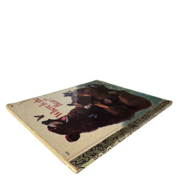 Where Is The Bear? 1st Ed A Betty Hubka Little Golden Book 1967 Golden Press LGB - Picture 15 of 16